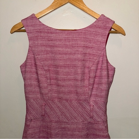 Banana Republic Pink Sheath Dress Size 4 Petite - Picture 3 of 9